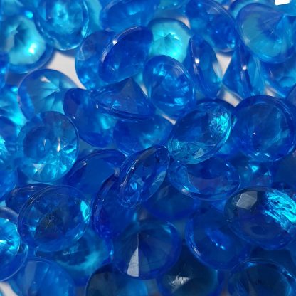 акриловые кристаллы синие